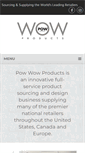 Mobile Screenshot of powwowproducts.us